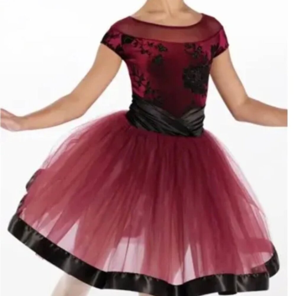 Weissman Black Cherry Ballet Costume Unintended SC